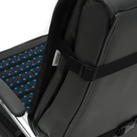 pemf chair mat placed in a chair