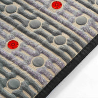 PEMF Infrared photon light mat detail showing composition and materials closely