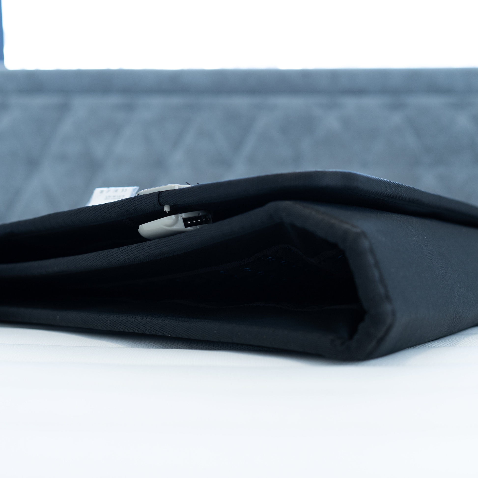 Folded PEMF healing mat with grounding technology for better sleep and stress reduction