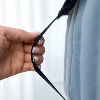 close up of the grounding mat for bed straps