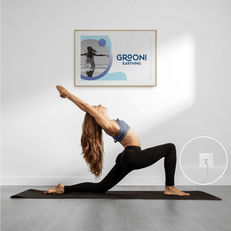 Earthing & Grounding Yoga Mat - Grooni Earthing